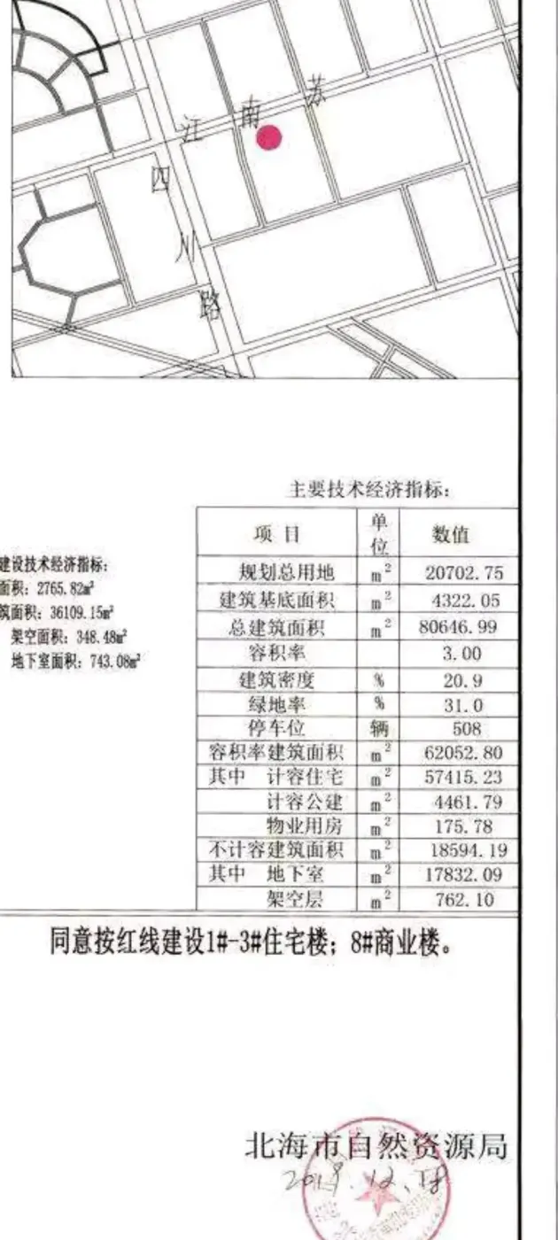 北部湾经济区引擎龙头——北海！都市一级核心商圈30亩住商用地整体转，接手即可开工