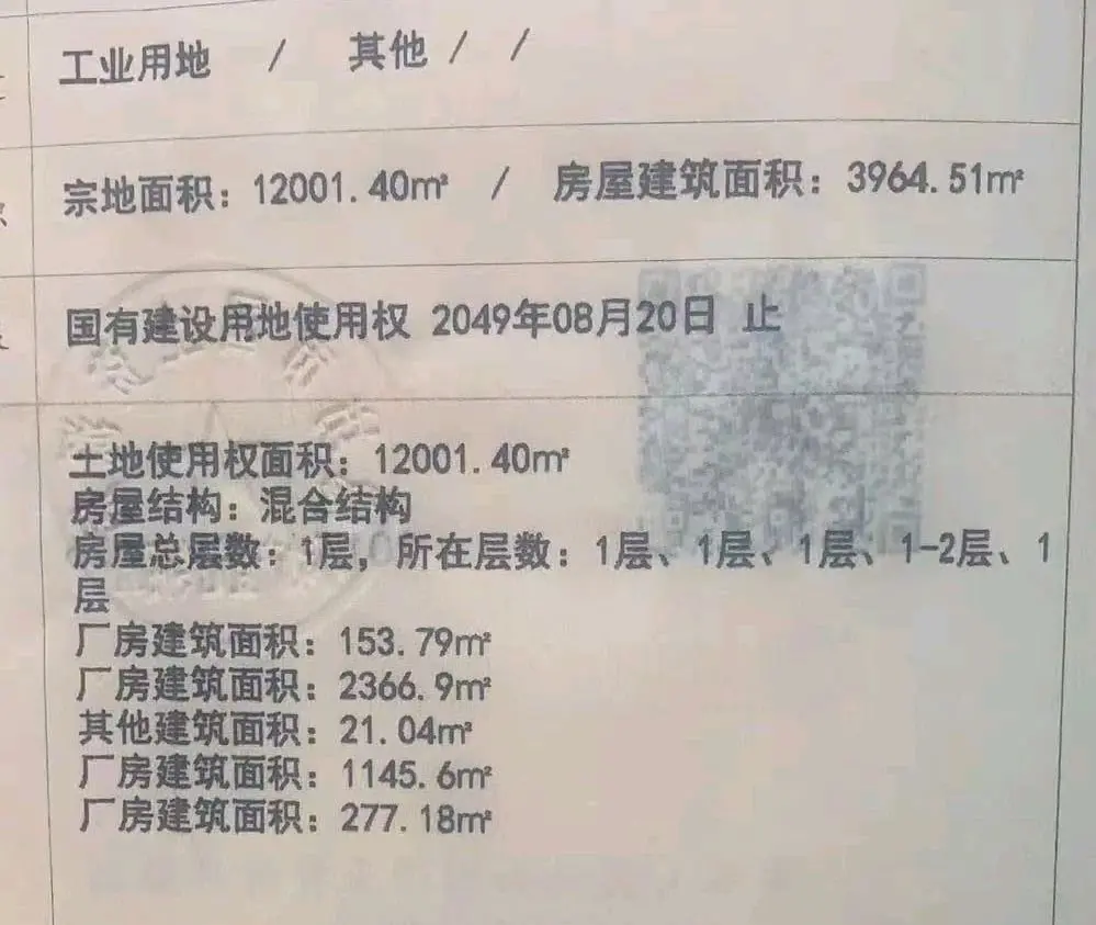 廊坊市广阳区银河北路与北环道交口，工业用地18亩，转让产权证明