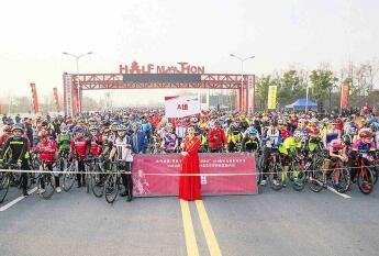 骑行美扬州 环扬州国际马拉松自行车骑行大会月底鸣枪