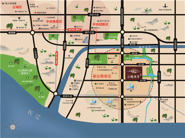 云樾东方| “城市群”概念强化，南通全速奋进，打造上海“北大门”！