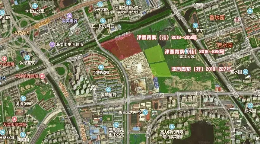 融创首进西青！20亿摘紫金山路首宗地块楼面价破2万