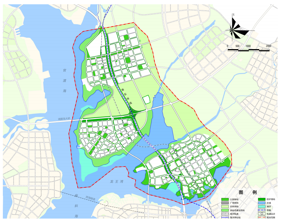 湛江高新区海东园区规划草案出炉：定位“一地一区一中心” 设有地铁3号线