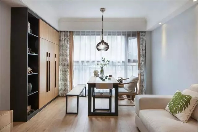 102㎡现代简约三居室装修花9万，简洁大方，漂亮实用