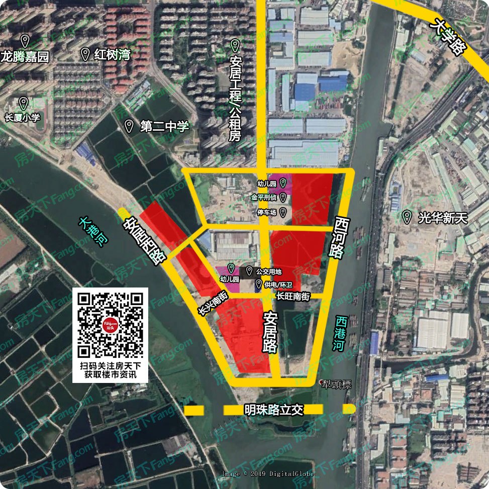 金茂金凤半岛项目（一期）规划出炉 拟建9栋30层高层住宅