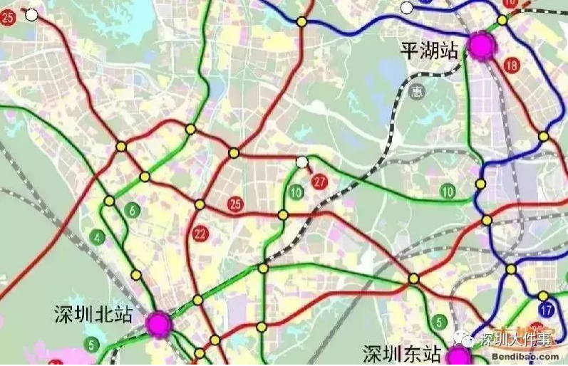 深圳多条新地铁走向曝光 缩短龙华、龙岗到机场的距离