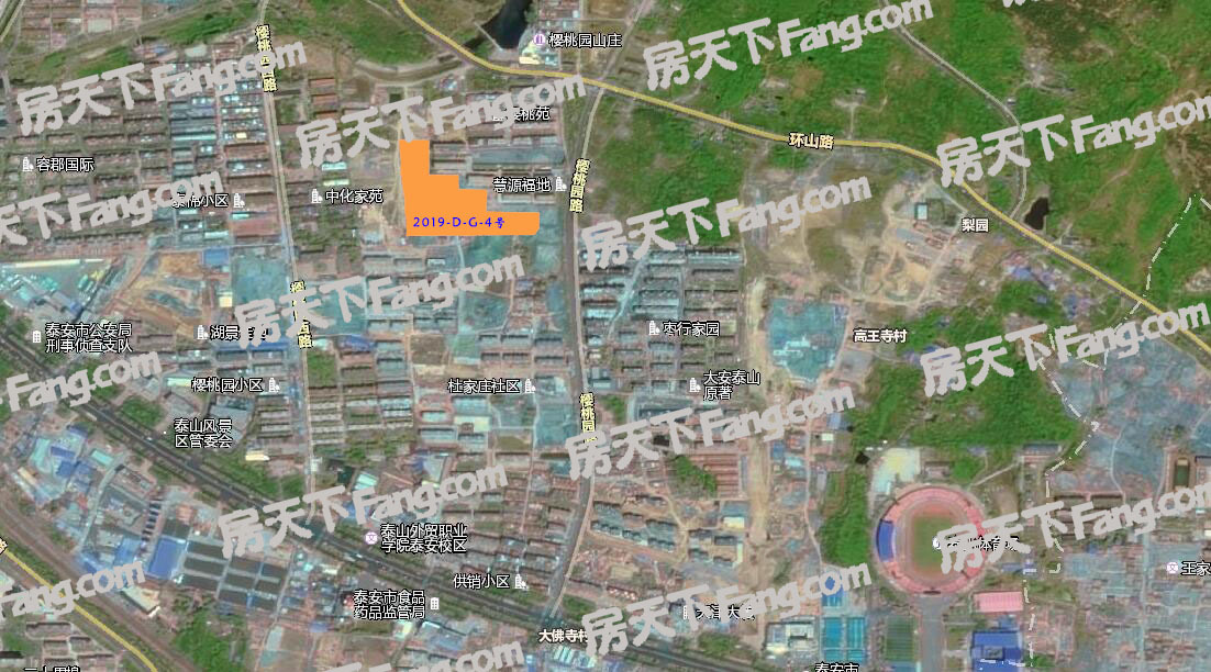 泰安市大和房地产开发有限公司成功摘得杜家庄2019-D-G-4号地块