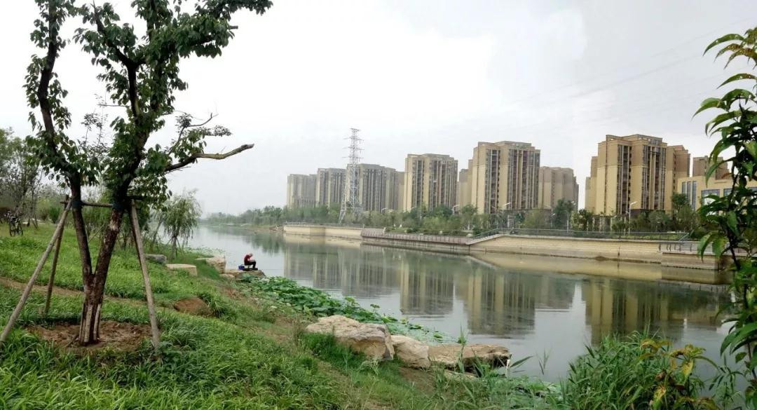 文旅城畔 风景如画∣七渔河风景带二期工程完工