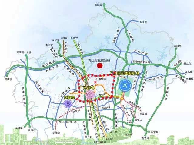 快讯|广州北站综合交通枢纽工程进展神速 计划2020年建成
