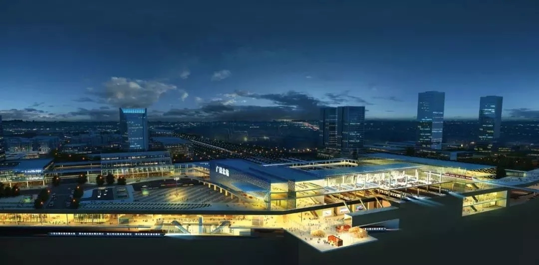 快讯|广州北站综合交通枢纽工程进展神速 计划2020年建成
