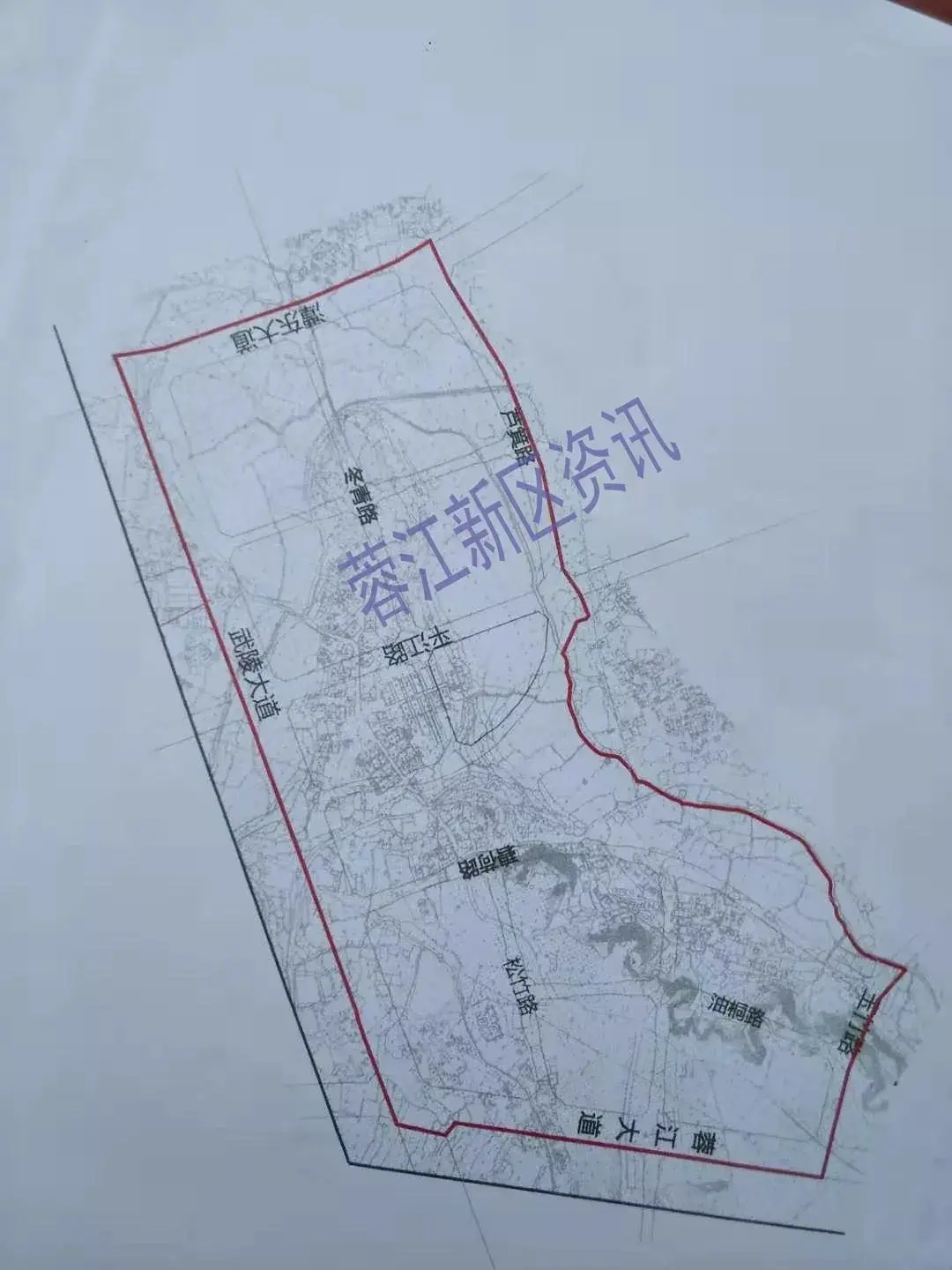 1451亩集体土地,蓉江新区又开始征地了!