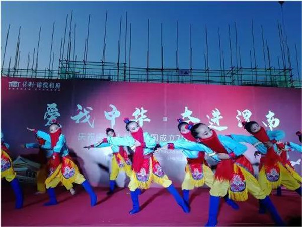 “爱我中华 奋进渭南”少儿展演活动在保利·锦悦和府精彩上演！