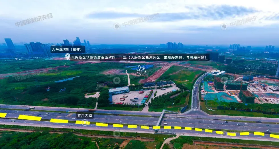 溢价约55%！中海、德商35.8亿分食成都麓湖209亩商住地，双流宅地“再流拍”