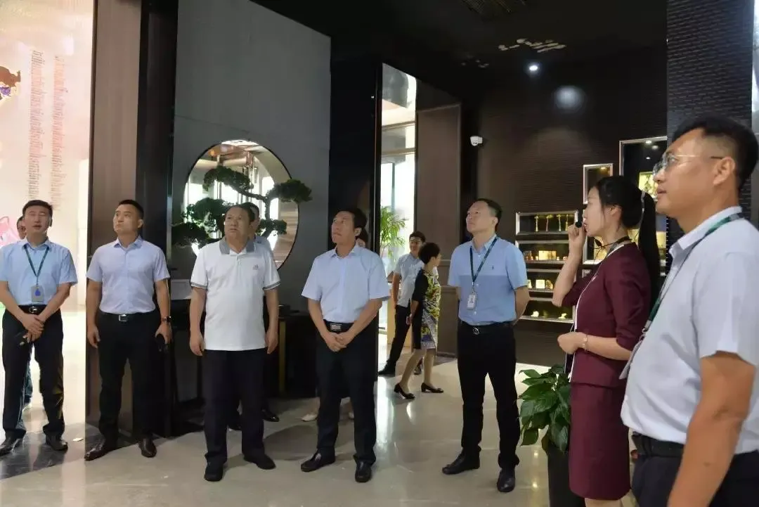 省商务厅招商引资观摩团莅临唐山吾悦广场！