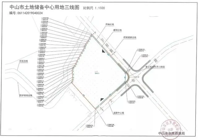 地块三线图