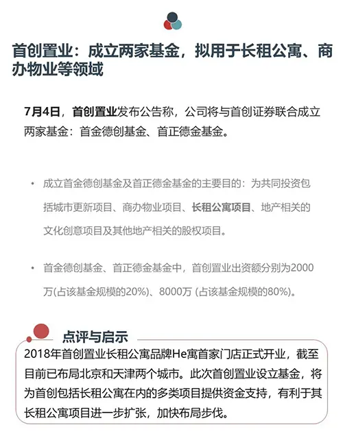 2019年7月长租公寓市场月报