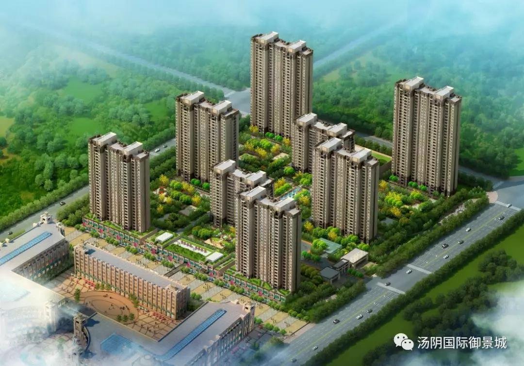 目前正在开发建设的有滑县高端住宅小区:龙栖湾,占地204亩,建筑面积30