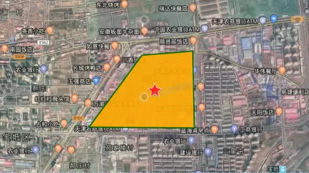 万科、红星地产底价分食天津宝坻2宗商住地，双双自持3W㎡商业面积