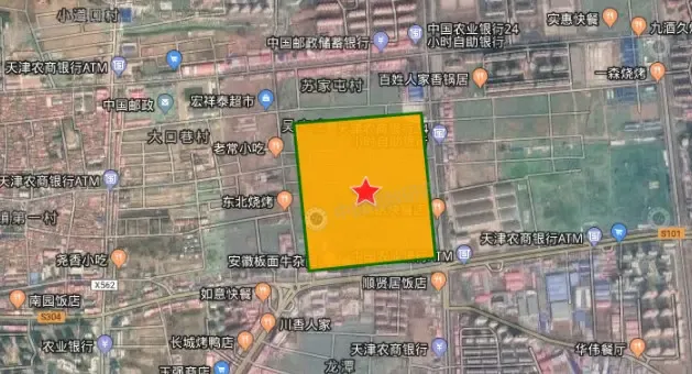 万科、红星地产底价分食天津宝坻2宗商住地，双双自持3W㎡商业面积