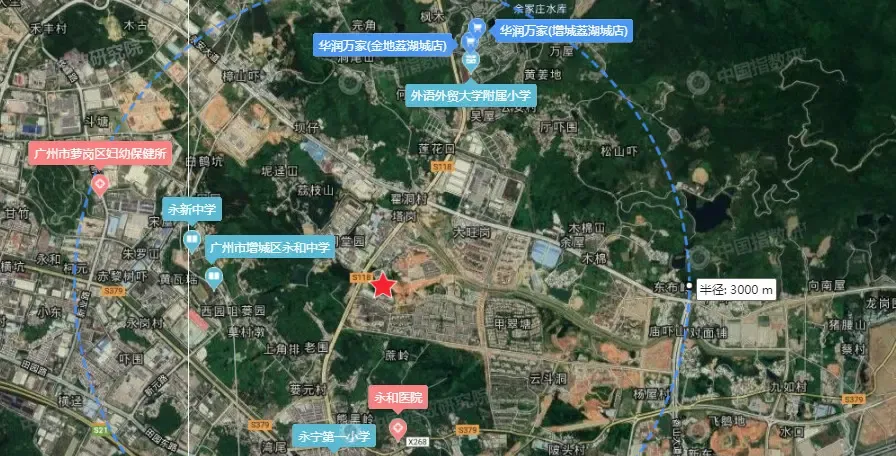 9月首拍底价收场!珠江实业、华侨城、新世界约60亿分食广州增城3宗宅地