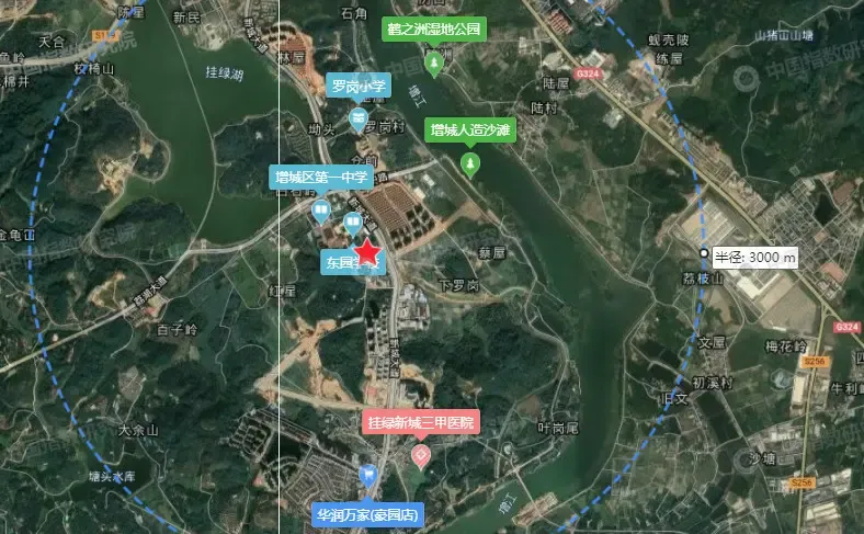 9月首拍底价收场!珠江实业、华侨城、新世界约60亿分食广州增城3宗宅地