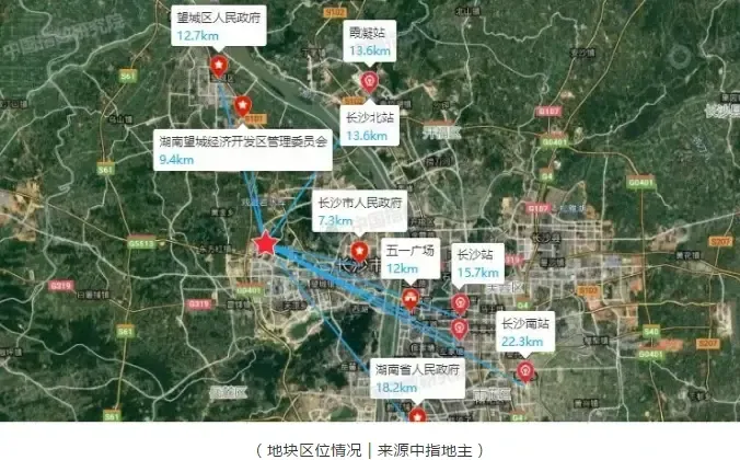 金南置业底价摘得长沙岳麓区尖山湖一宗宅地