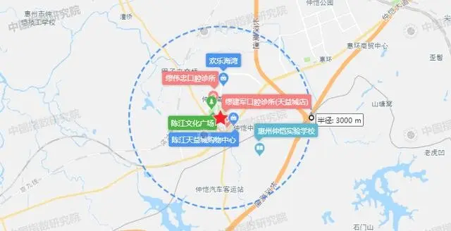 隆生底价拿下惠州惠城区规划体量10万㎡宅地须配建仲恺第八小学