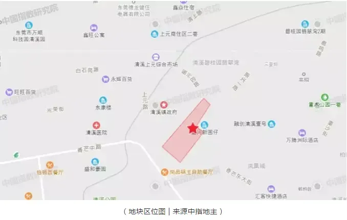 深圳振业底价摘得清溪镇2.86万㎡宅地，楼面价破万