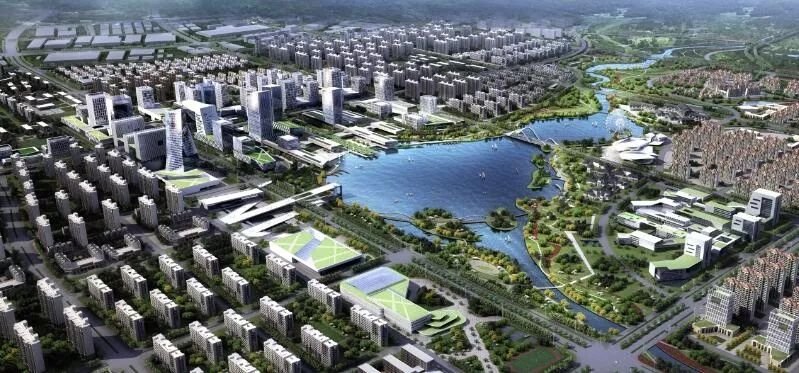 规划逆天   空港新城崛起   南京禄口空港新城规划面积约71平方