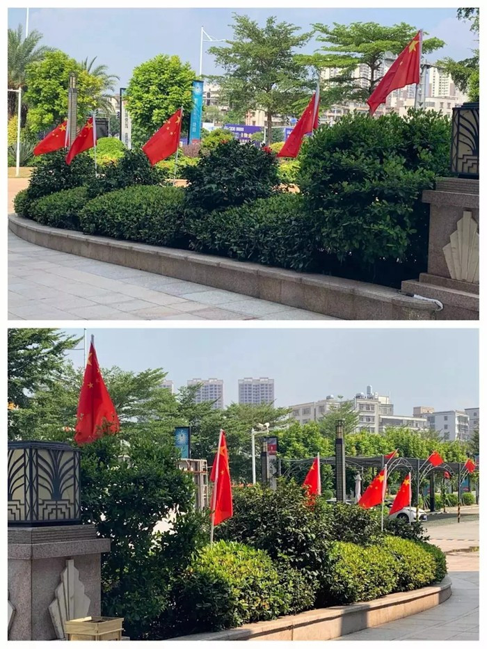 鼎能·东盟城热烈庆祝中华人民共和国成立70周年！