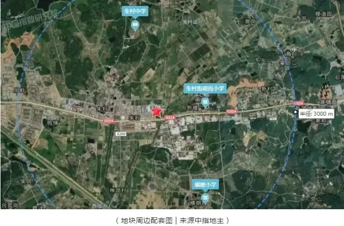 大华集团竞得广州地铁21号线朱村站北一宅地