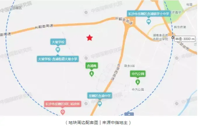 碧桂园底价摘得长沙含蒲板块360亩限价地