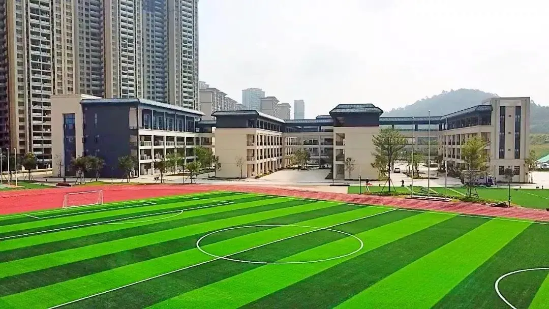 山湖城公立中小学,已命名为凤翔山湖学校 家门口的公立学校,9月2号已