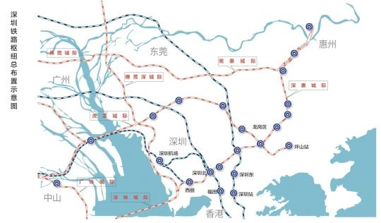 深惠城际拟对接深圳地铁 构建深莞惠一生活圈