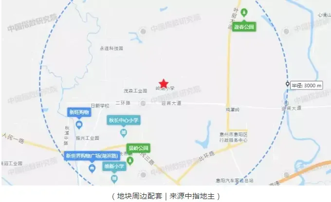 融创再耕惠州，底价摘得惠阳区岭湖村一宗宅地