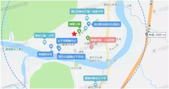 浙江中冠4.9亿竞得杭州建德市一宗住宅用地