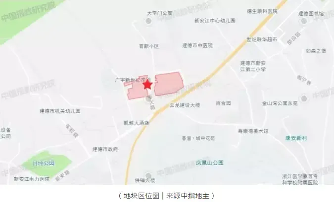 浙江中冠4.9亿竞得杭州建德市一宗住宅用地