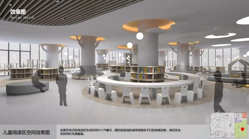 江海“两馆一中心”室内设计效果图曝光！明年“61”将正式启用！