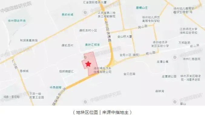徐州5宅地连拍！中淮近2亿竞得华东机械厂60亩商住地