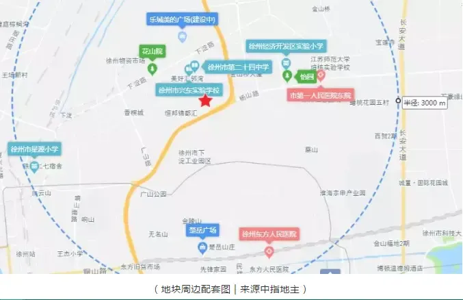 徐州5宅地连拍！中淮近2亿竞得华东机械厂60亩商住地