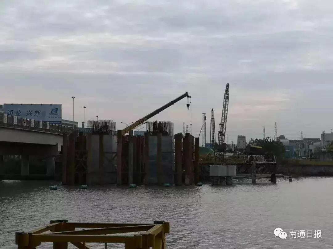 南通又一座跨九圩港大桥来了！从市区南通西站！双向六车道