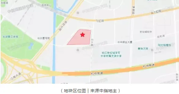滨江集团斥资40.6亿摘得杭州钱江世纪城1宗宅地