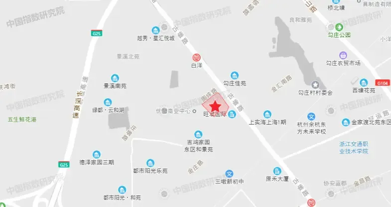 钱江房产上限价竞得杭州三墩北1宗宅地,新房毛坯限价25100元/平