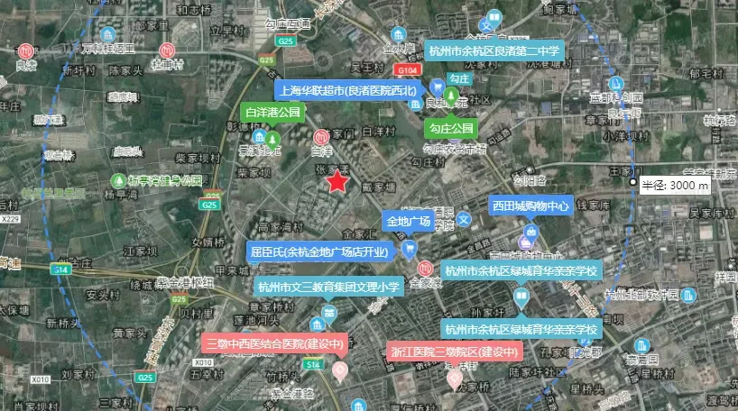 钱江房产上限价竞得杭州三墩北1宗宅地,新房毛坯限价25100元/平