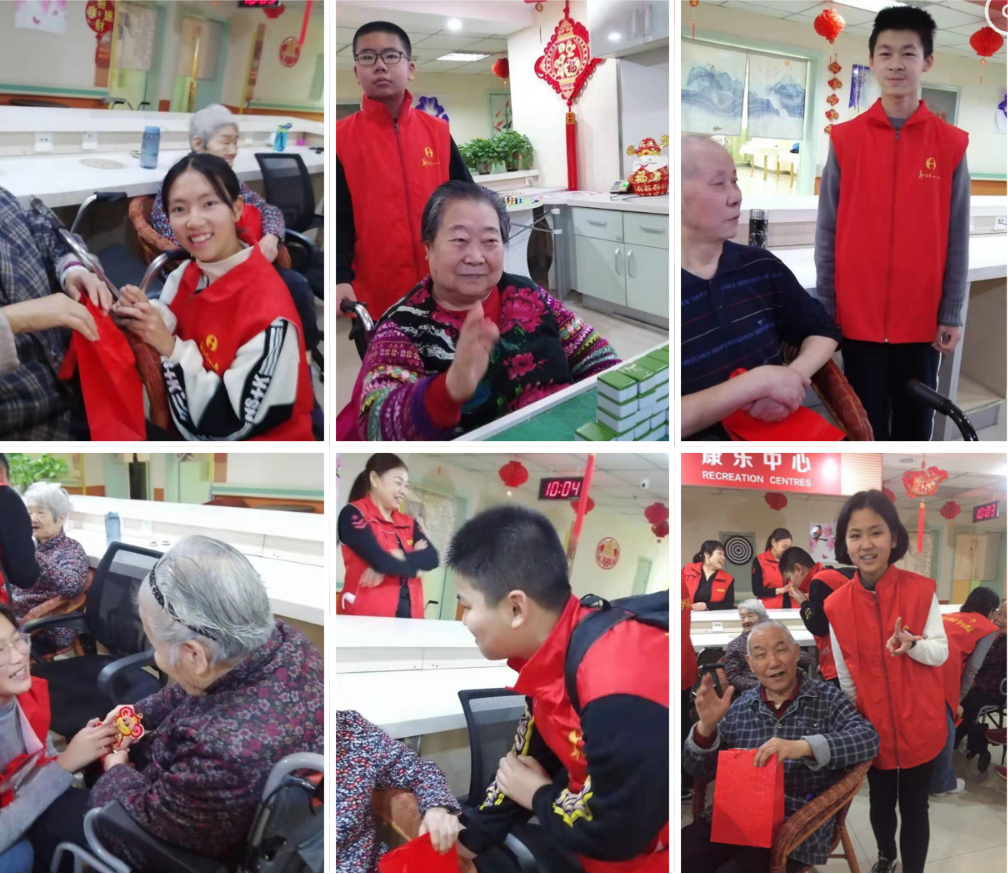 郑州八中七（11）班 的志愿者活动（敬老院）
