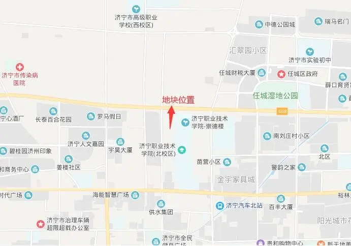 其中,高新区康洁洗涤北片区a地块被济宁城达项目管理有限公司底价摘得