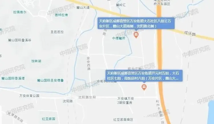 封顶价成交!成都天府新区2宗“回炉”宅地收金16亿!蓝光、佳兆业各落一子