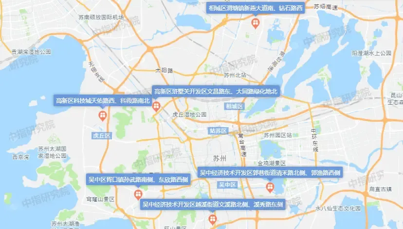 苏州土拍再燃!6宗宅地吸金123.7亿元,东原、华润、金科、大发、卓越均有斩获