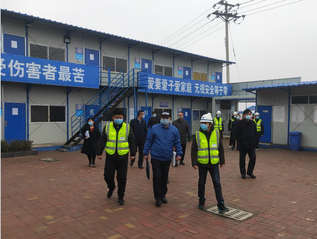 河北省防疫督导组对雍锦半岛二期项目检查督导