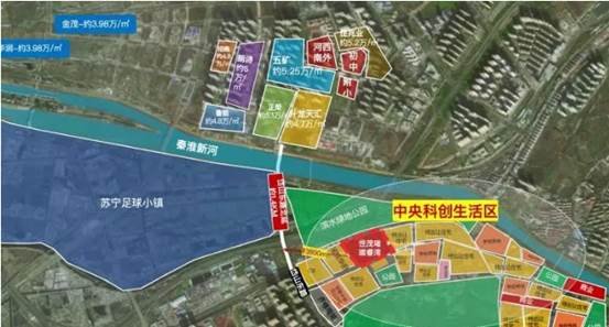 世茂璀璨睿湾|下一个奥体中心？投资120亿的南京国际足球小镇曝进展，主城南牛了！