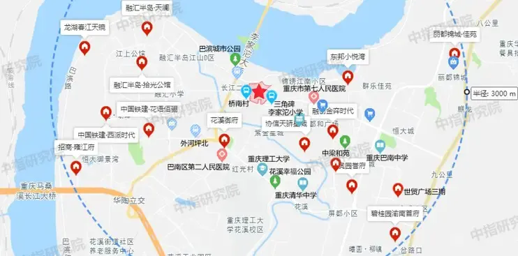 3月重庆第二场大战!金科13.75亿加仓蔡家,弘阳溢价布局巴南